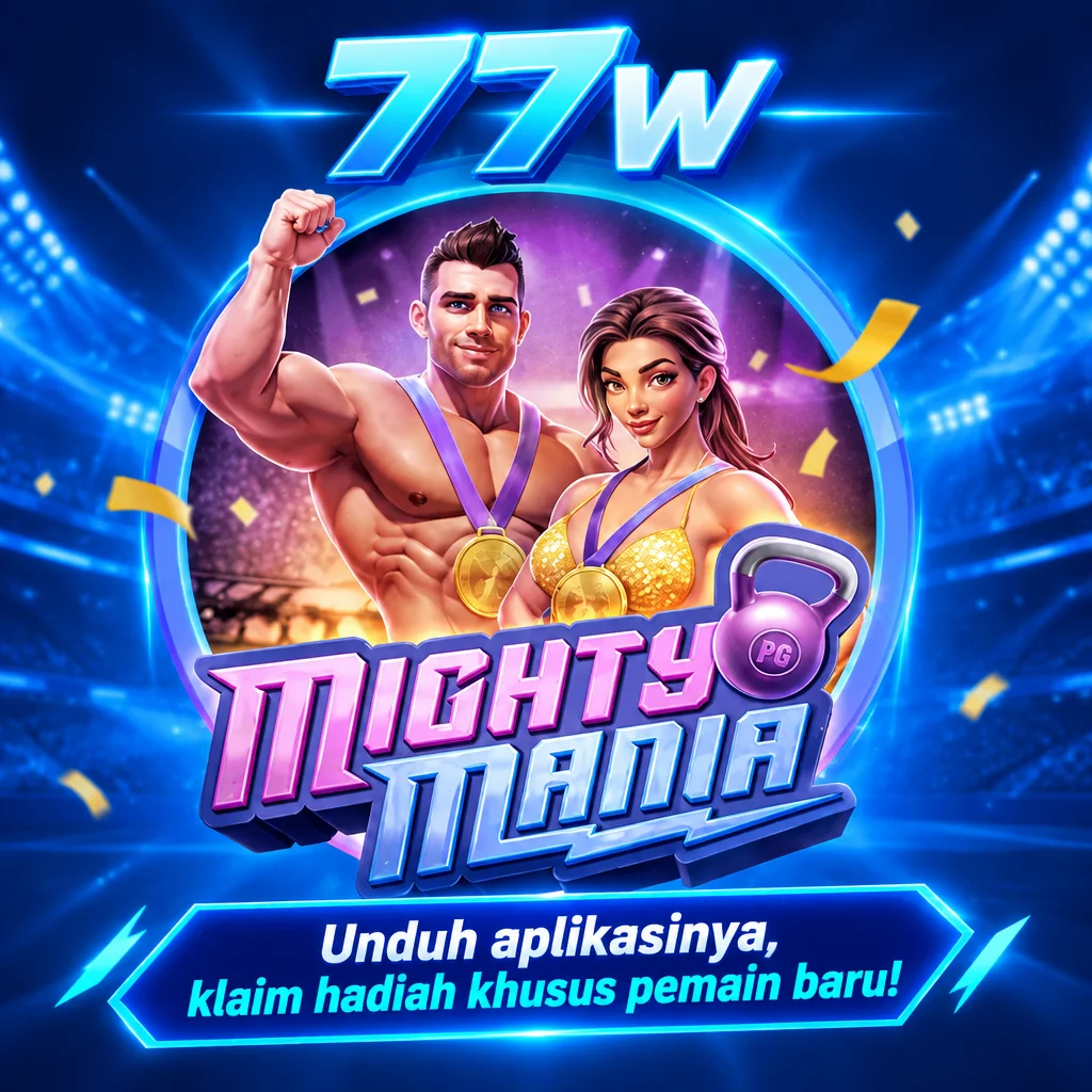 77w · Mighty Mania · Tampilan permainan